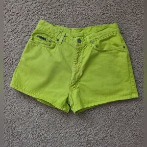 Vibrant Green Women's Shorts